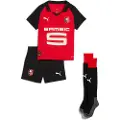 Puma Stade Rennais FC 25/26 Home Minikit Kids, Clothing, Red/Black, 5-6Y