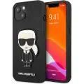 Karl Lagerfeld Klhcp13sokpk Iphone 13 Mini 5.4 Saffiano Ikonik Karl`s Patch Telefonetui