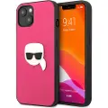Karl Lagerfeld Klhcp13spkmp Iphone 13 Mini 5.4 Leather Ikonik Karl`s Head Telefonetui