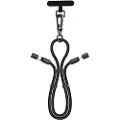 24hShop Devia Mobilstrop og USB-kabel PD 27W USB-C - Lightning 1,6 m - Svart