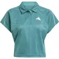 Adidas Stadium 3 Stripes Tennis Inspired Jacquard Polo T-shirt Med Korte ærmer