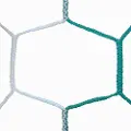 Sporti France Honeycomb 4 Mm 7.50x2.50x2x2 M Målnet