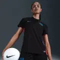Nike England 2025 Stadium Away (kvindehold) Nike Dri-FIT Replica-fodboldspillertrøje til kvinder - sort