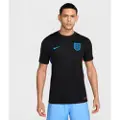 Nike England 2025 Stadium Away (kvindehold) Nike Dri-FIT Replica-fodboldspillertrøje til mænd - sort
