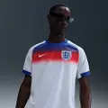 Nike England 2025 Stadium Home (kvindehold) Nike Dri-FIT Replica-fodboldspillertrøje til mænd - blå