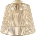 QAZQA Japandi udendørs loftslampe med beige reb IP54 - Jayla