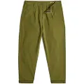 G-Star G-Startil mænd. D24543-D910-H031 Plisserede chinos, afslappede bukser, grønne (35/34), Casual, Genanvendt polister, Bæredygtig
