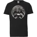 Logoshirt Looney Tunes Coyote-moon Easy Fit T-shirt Med Korte ærmer
