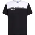 Karl Lagerfeld Reg Blocked T-shirt Med Korte ærmer