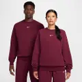 Nike NOCTA CS-crewtrøje i fleece til mænd - rød