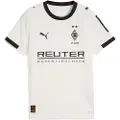 Puma Borussia Mönchengladbach 25/26 Home Jersey Youth, Clothing, Warm White/Black, 7-8Y