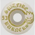Spitfire 99Du Burner Gold 53mm Hjul hvid