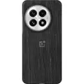 OnePlus 13 Wood Grain Magnetic Case - Dark Wood