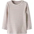 Name It Mini Stribet Top Med Lange Ærmer