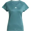 Adidas Aeroready Train Essentials Minimal Branding V-neck T-shirt Med Korte ærmer