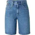 G-Star G-Startil kvinder. D26268-D436-H145 Viktoria Bermuda shorts blå (27), Casual, Denim, Økologisk bomuld, Bæredygtig