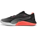 Puma Fuse 4.0 Sneakers Unisex, Shoes, Black/White/Glowing Red, 44