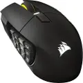 Corsair Scimitar Elite Wireless SE MMO - Gun metal - Gaming Mus - Optisk - 16 knapper - Sort
