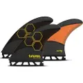 Futures Thruster Am2 Al Merrick Techflex Finne Set orange