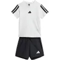 Adidas Essentials 3 Stripes Tee Sæt