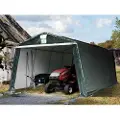 TOOLPORT 3,3x6,2m, Garagetelt, PE-teltdug, mørkegrøn