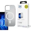 3MK Frosty Mag White Apple Iphone 14 Telefon Etui