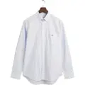 Gant Ganttil mænd. 3000120 Regular Fit Vichy ternet poplinskjorte (S), Casual, Bomuld, Lange ærmer