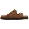 Genuins Genuinstil mænd. G106233 Brune Hawaii læder-sandaler (43), Fast, Ingen, Casual