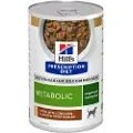 Hill's Pet Nutrition Metabolic Weight Management Stew vådfoder til hunde med kyllingesmag & grøntsager (dåse)