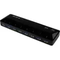 StarTech.com USB 3.0 Hub 10-Port with Charge and Sync Ports USB hub - USB 3.2 - 10 ports - Sort
