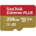 SanDisk Extreme Plus Microsdxc 256gb Hukommelseskort