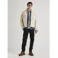 Pepe Jeans Pepe Jeanstil mænd. PM403061 Malabar beige bomberjakke (XXL), Casual, Polyester
