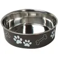 Karlie Potemotiv rustfrit stål, sort - 2,2 l, Ø 23 cm