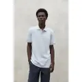Ecoalf ECOALFtil mænd. MCMGAPOTEDSL0820S24-150 Ted blå polo shirt (M), Casual, Korte ærmer, Økologisk bomuld, Bæredygtig, Genbrugsbomuld