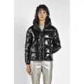 Canadian Classics Canadian Classicstil kvinder. CN.G224413WGL Kim frakke sort laklæder (XS), Casual, Bæredygtig, Genanvendt nylon