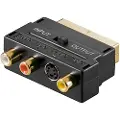 Goobay SCART to composite audio/video and S-Video adapter IN/OUT