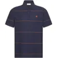 Calvin Klein Jeans Calvin Klein Jeanstil mænd. LV04RC269G Cross Grain polo blå (XL), Casual, Bomuld, Korte ærmer