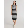Victorio & Lucchino Victorio & Lucchino, V&Ltil kvinder. 340358124 Midikjole blå tank fit sømandsstrik (XL), Casual, Akryl, Uden ærmer/stropper