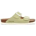 Genuins Genuinstil kvinder. G106255 Hawaii veganske grønne sandaler (36), Fast, Ingen, Casual