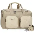Pepe Jeans Pepe Jeansunisex. 7143741 Jana Rejsetaske 40cm beige (OSFA), Casual, Polyester