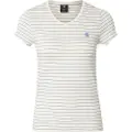 G-Star Stripe Eyben Slim 2.0 Kortærmet V-hals T-shirt