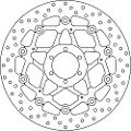 Brembo Bremseskiver Flydende Med Tgk