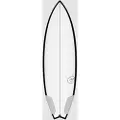 Torq Tec Go-Kart Rail 5'8 Surfboard mønster