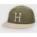 HUF Set Classic H 6 Panel Kasket grøn