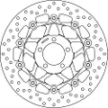 Brembo Bremseskiver Flydende Med Tgk