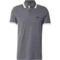 Hugo Boss BOSStil mænd. 50469055 Paddy grå poloshirt (S), Casual, Bomuld, Korte ærmer