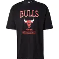 New Era Nba Chicago Bulls Team Graphic Oversize T-shirt Med Korte ærmer