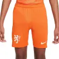 Nike Holland 2025/26 Stadium Home Nike Dri-FIT Replica-fodboldspillertrøje til større børn - Orange