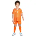 Nike Holland 2025/26 Stadium Home Nike Football Replica-sæt i tre dele til mindre børn - Orange