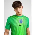 Nike Kortærmet England 2025/26 Stadium Goalkeeper Nike Dri-FIT Replica-fodboldspillertrøje til mænd - grøn